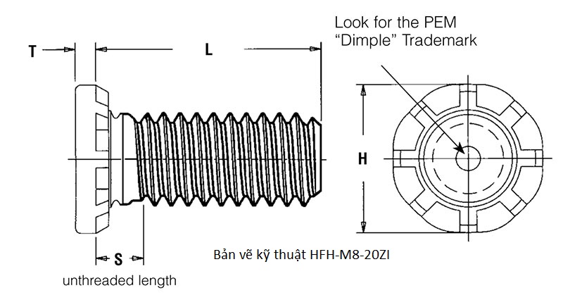Bản vẽ kỹ thuật HFH-M8-20ZI