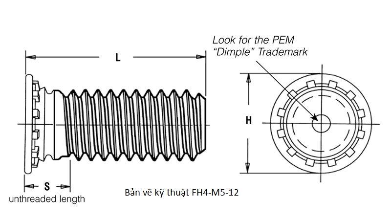 Bản vẽ kỹ thuật FH4-M5-12
