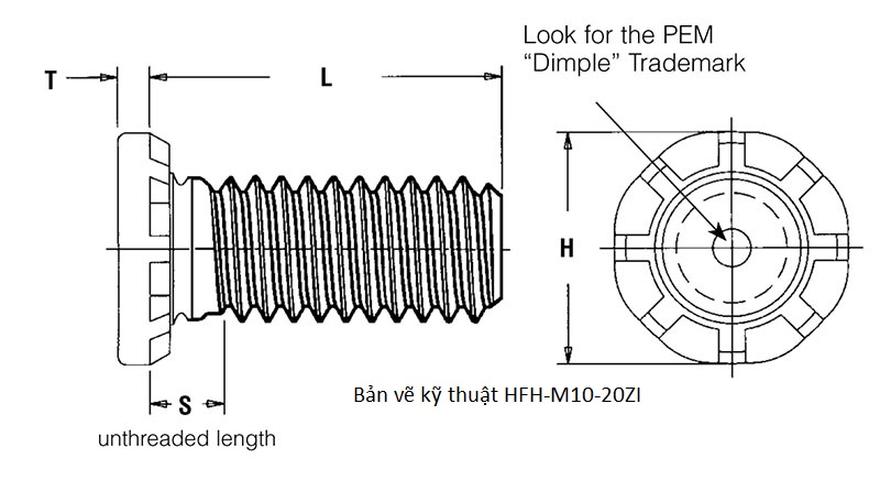 Bản vẽ kỹ thuật HFH-M10-20ZI
